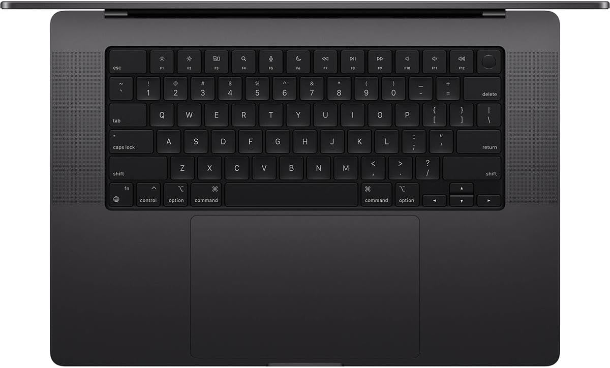 Apple 2024 MacBook Pro with Apple M4 Pro Chip (16-inch, 24GB RAM, 512GB SSD Storage) (QWERTY English) Space Black (Renewed)