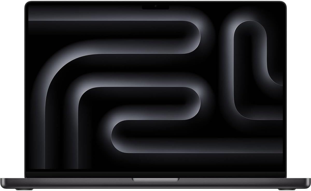 Apple 2024 MacBook Pro with Apple M4 Pro Chip (16-inch, 24GB RAM, 512GB SSD Storage) (QWERTY English) Space Black (Renewed)