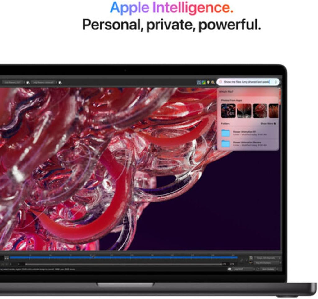 Apple 2024 MacBook Pro with Apple M4 Pro Chip (16-inch, 24GB RAM, 512GB SSD Storage) (QWERTY English) Space Black (Renewed)